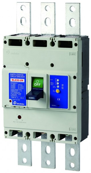 Earth Leakage Circuit Breaker - Shihlin Electric Earth Leakage Circuit Breaker BL630-UN