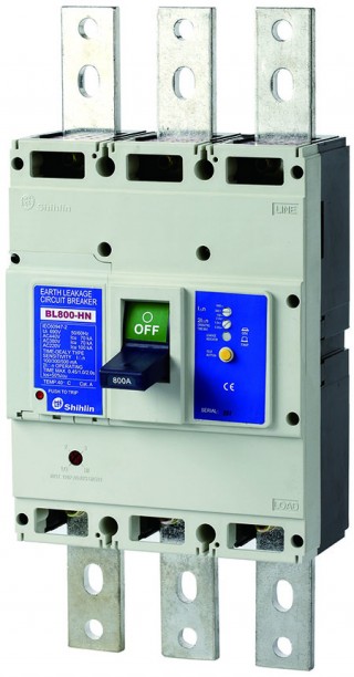 Earth Leakage Circuit Breaker - Shihlin Electric Earth Leakage Circuit Breaker BL800-HN