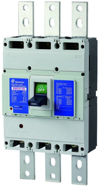 Molded Case Circuit Breaker - Shihlin Electric Molded Case Circuit Breaker BM630-HN